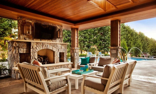 Будівництво барбекю та камінів